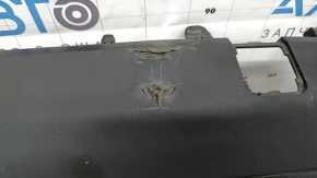 Rear bumper center lip Toyota Prius 50 19-22 structure, dented, torn, scratches