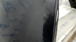 Bare rear bumper for Toyota Prius 50 19-22 with parking sensors and PMA, graphite, scratches, in resin, in tape