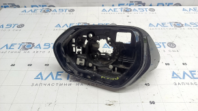 Left side mirror housing for Toyota Prius 50 16-20 without bracket and mechanism, gloss black