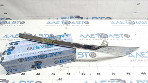 Right rear bumper molding for Toyota Venza 21-24, chrome, scratches, bulging chrome, broken fasteners