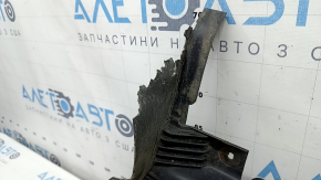 Rear right underbody protection for Porsche Macan 15-23, cracked, dented, missing mudguard fragment
