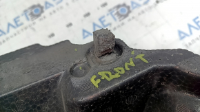 The front bumper upper absorber for Toyota Venza 21-24 is cracked and the mount is broken.