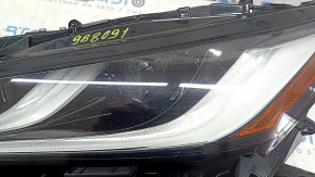Left front headlight for Toyota Venza 2014 XLE Limited, lens, with mount, broken mount