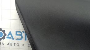 Door trim panel rear left Toyota Venza 21-22 XLE, Limited black leather with gray stitching, dark gray trim, with button, scratches