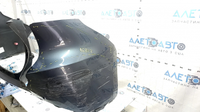 Bare rear bumper for Toyota Venza 21-24 with parking sensors, Limited, XLE, graphite, scratches, broken fasteners, cracked