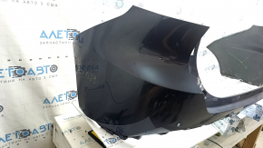 Bare rear bumper for Toyota Venza 21-24 with parking sensors, Limited, XLE, graphite, scratches, broken fasteners, cracked