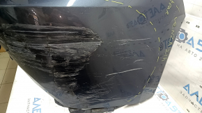 Bare rear bumper for Toyota Venza 21-24 with parking sensors, Limited, XLE, graphite, scratches, broken fasteners, cracked