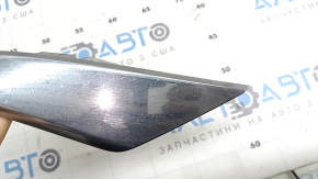 Lower left front bumper molding for Toyota Venza 21-24, chrome, chips