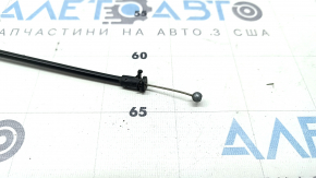 Bracket for the hood release handle of the Audi A6 C8 19-25 with cables