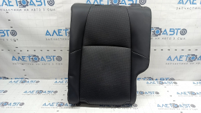 Left rear seat backrest for Toyota Venza 21-24 Limited, black leather, perforated