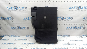 Left rear seat backrest for Toyota Venza 21-24 Limited, black leather, perforated