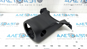 Audi A6 C8 19-24 Black Steering Column Trim, 2-Piece