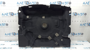 The Audi A6 C8 19-25 trunk liner is worn and torn.