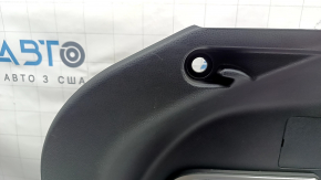 Left arch trim for Toyota Venza 21-24, black, with JBL subwoofer, chrome trim, scratches