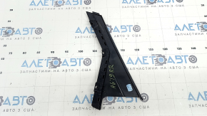 Rear right side door trim for Audi A6 C8 19-24, gloss black, scratches