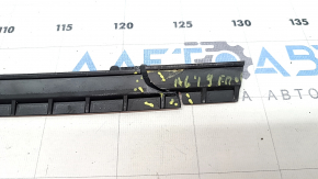 The front bumper bracket, central, Audi A6 C8 19-23 S-Line, has a broken fragment.