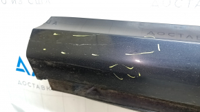 Left threshold for Audi A6 C8 19-25 S-Line, blue LX5B, scratches