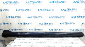 Right threshold Audi A6 C8 19-25 S-Line, blue LX5B, scratches, tears, scuffs
