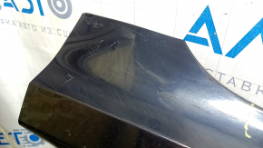 Right threshold Audi A6 C8 19-25 S-Line, blue LX5B, scratches, tears, scuffs
