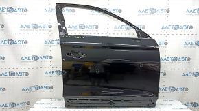 Bare front right door for Audi Q5 80A 18-24 with door stop, black LY9B, bumpers