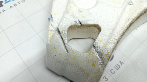 The foam under the spare tire of a Toyota Venza 21-24 is crushed.