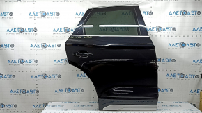 Rear right door assembly for Audi Q5 80A 21-24, tinted, keyless, black LY9B, bump, scratch, scratches on the trim