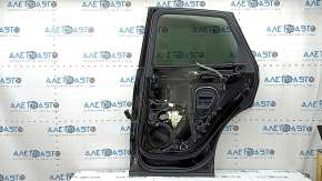 Rear right door assembly for Audi Q5 80A 21-24, tinted, keyless, black LY9B, bump, scratch, scratches on the trim