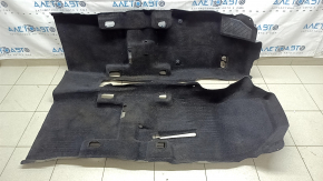 Black front floor covering for Toyota Venza 21-24
