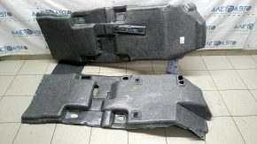 Black front floor covering for Toyota Venza 21-24