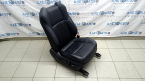 Toyota Venza 21-24 passenger seat, electric, with airbag, black leather, heated, ventilated, perforated, XLE, Limited