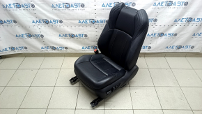 Toyota Venza 21-24 electric driver's seat with airbag, black leather, heating, ventilation, perforation, XLE, Limited