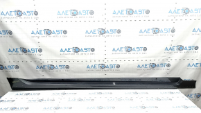 Right threshold for Toyota Prius 50 16-22 graphite, scratches, in resin
