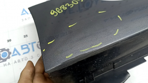 Right threshold for Toyota Prius 50 16-22 graphite, scratches, in resin