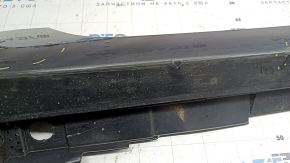 Right threshold for Toyota Prius 50 16-22 graphite, scratches, in resin