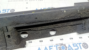 Right threshold for Toyota Prius 50 16-22 graphite, scratches, in resin