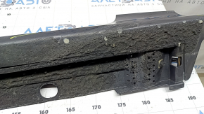 Right threshold for Toyota Prius 50 16-22 graphite, scratches, in resin