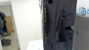 Bare front left door for an Audi Q5 80A 18-24 with a door stop, black LY9B, dents
