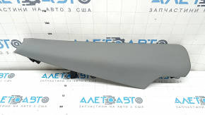 2nd row left side panel for Audi Q5 80A 21-24, grey leather, cleanable