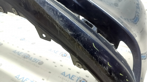 Front bumper, bare, Mazda 3 19-26 4d, blue, scratches, pressed