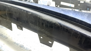 Front bumper, bare, Mazda 3 19-26 4d, blue, scratches, pressed
