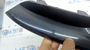 Right front bumper cover for Mazda 3 19-22 4D, gloss black, Japan built, chips