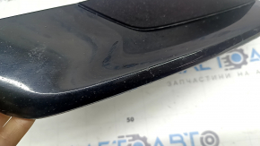 Left front bumper cover for Mazda 3 19-22 4D, gloss black, Japan built, chips