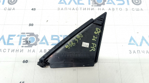 Audi Q5 80A 18-24 black gloss, scratches, outer door corner molding, front right