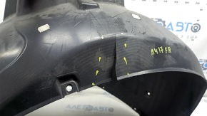 Audi A4 B9 17-19 front right rear fender liner cracks