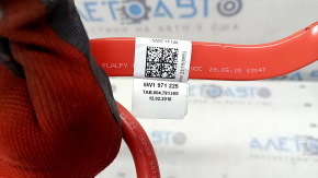 Battery cable through the entire body of Audi A4 B9 17-25