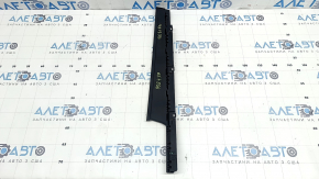 Front left side door trim for Audi Q5 80A 18-24, gloss black, scratches, adhesive