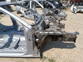 Front right quarter panel for Audi A4 B9 17-20, silver
