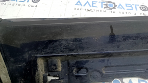 Right side sill for Mazda 3 19-26 with mudguard, Japan built, blue, scratches, missing mounting clips