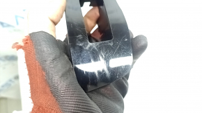 Mazda 3 19-26 4D rear left window control trim, glossy black, scratches