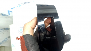 Mazda 3 19-26 4D rear left window control trim, glossy black, scratches